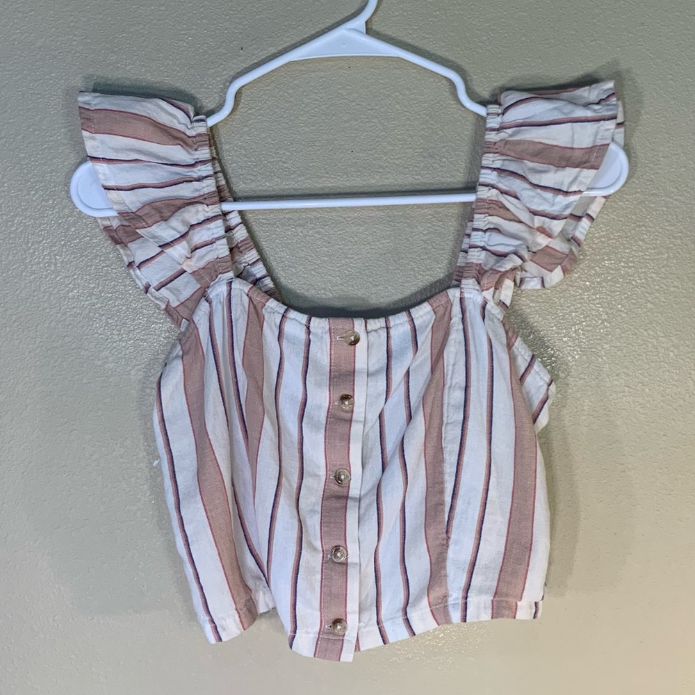 Billabong cropped blouse